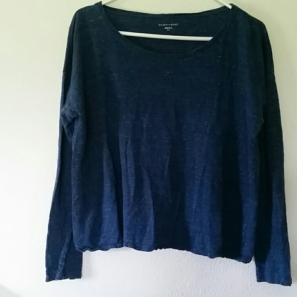 Eileen Fisher 100% organic linen top